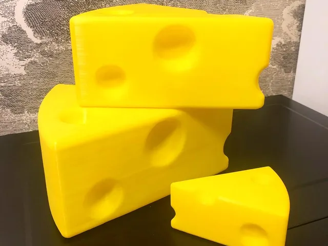 Cheese tabletop decoration