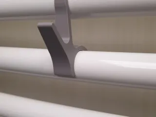 Háčik na rebríkový radiátor by Slavo Harcar | Download free STL model ...