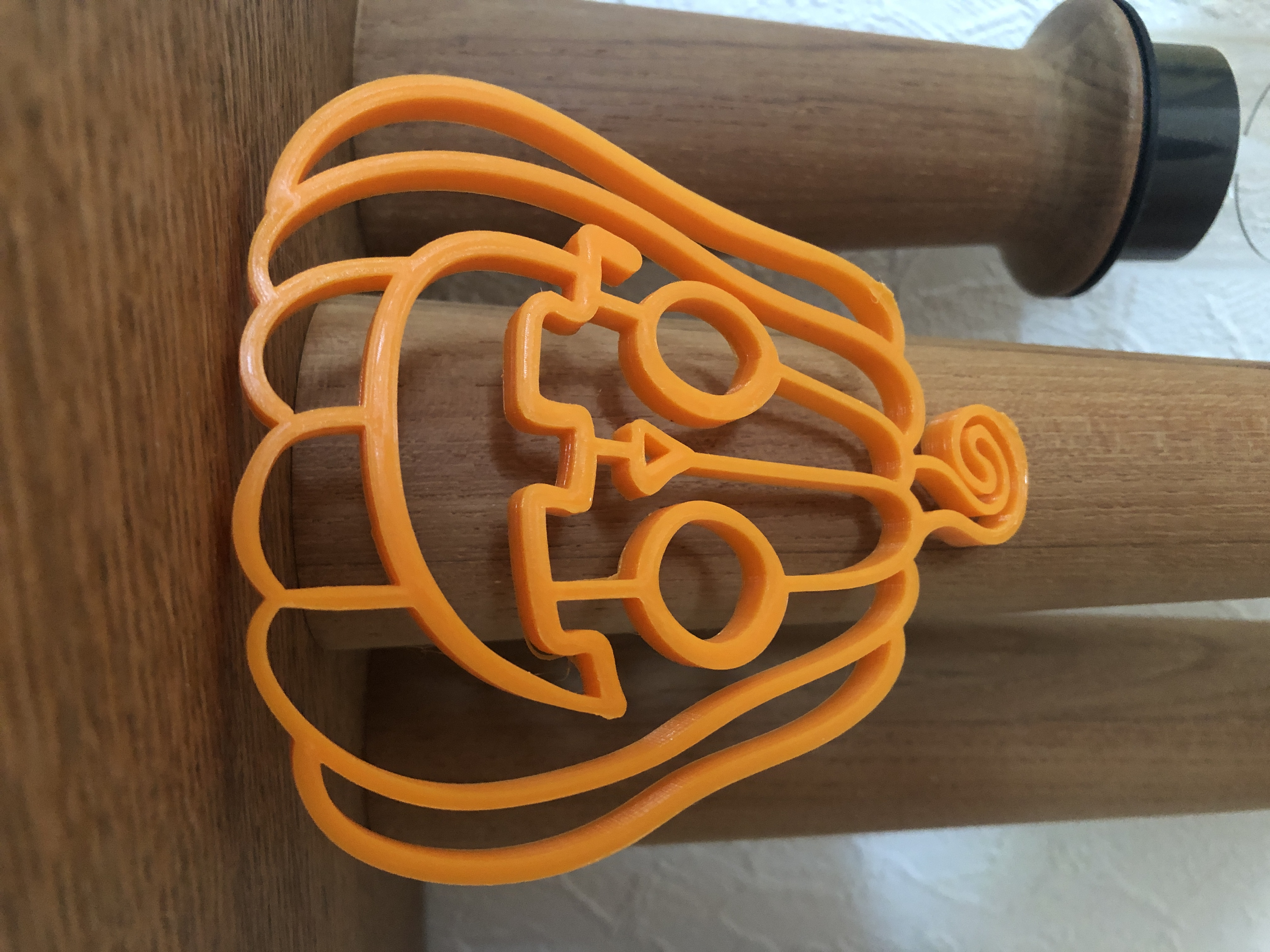 Halloween pumpkin ornament
