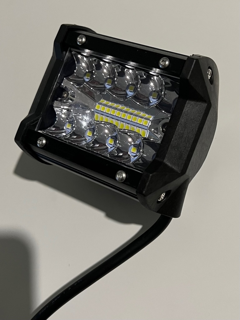 Diffuser for Work/Spot/Flood LED by Scuddoo Download free STL model