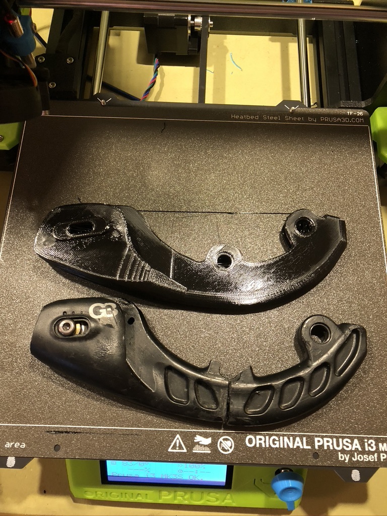 Miniatura 3 do modelo 3D MRP G3 chain guide 