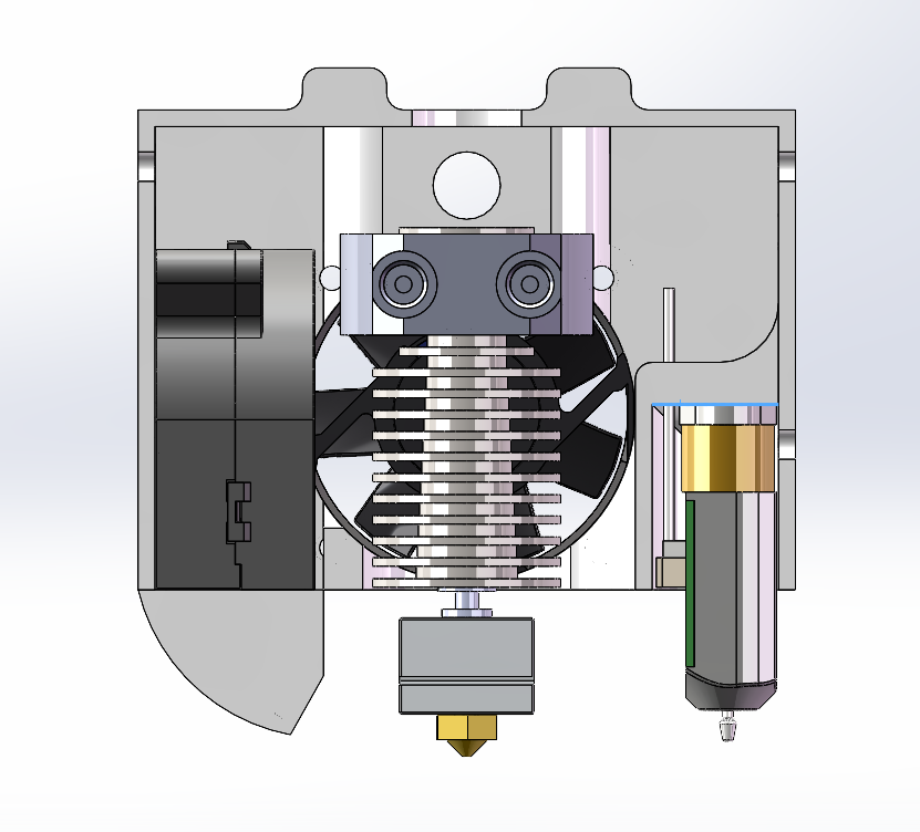 S250 Bltouch Replaceable air duct — thumbnail 2
