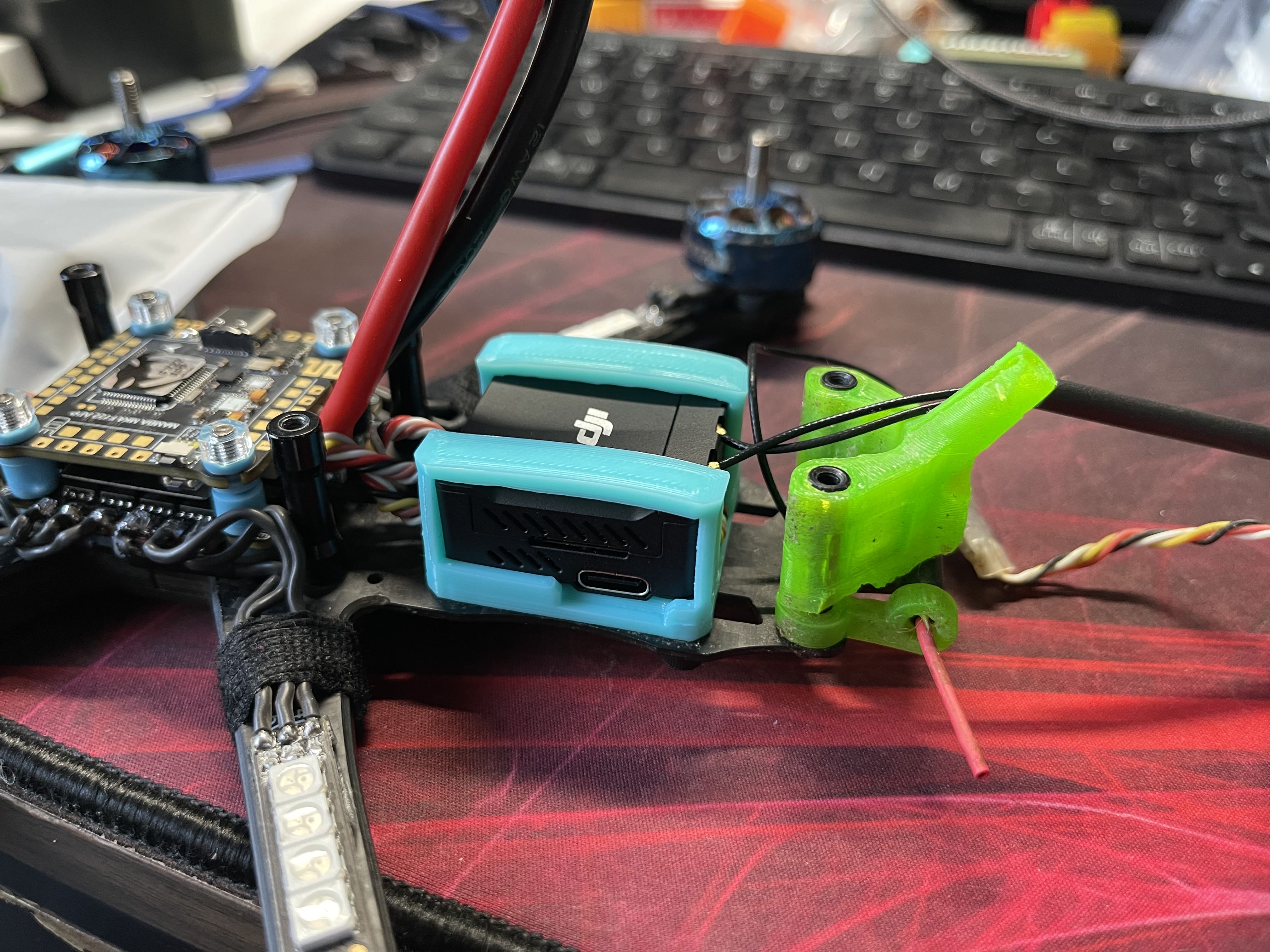 DJI O3 Air Unit Cage 20x20 and 30x30 adaptor