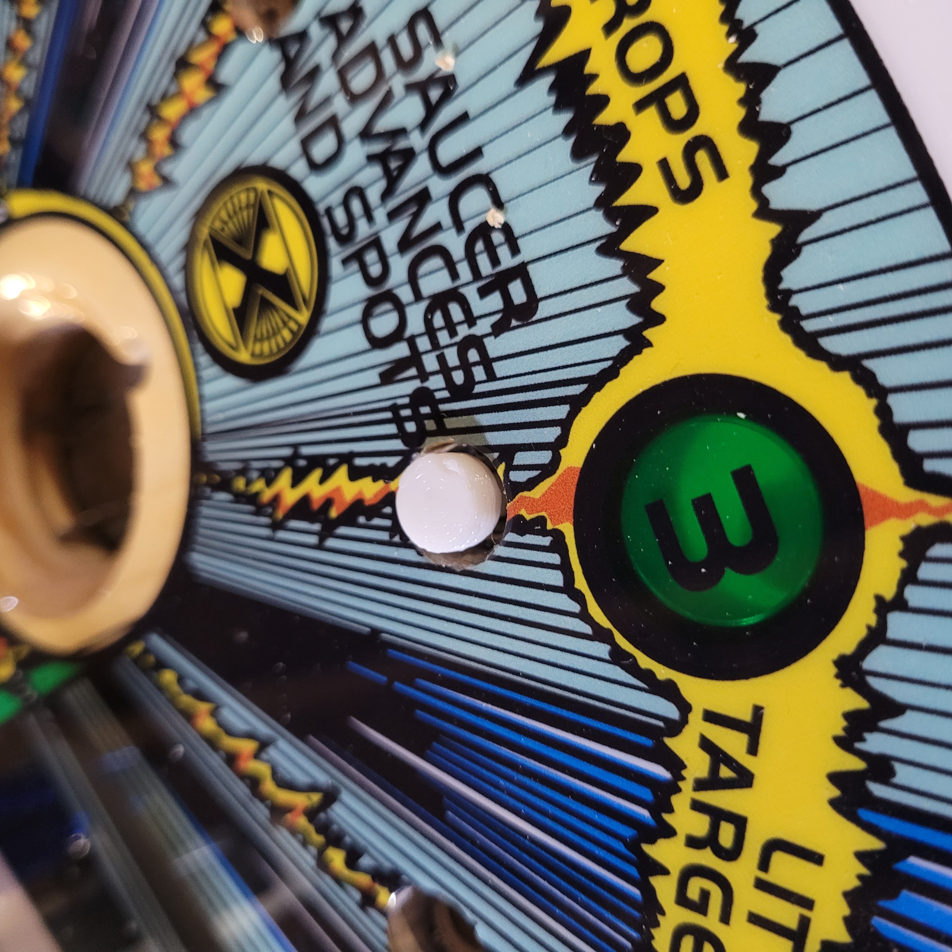 Xenon Pinball Rollover Button
