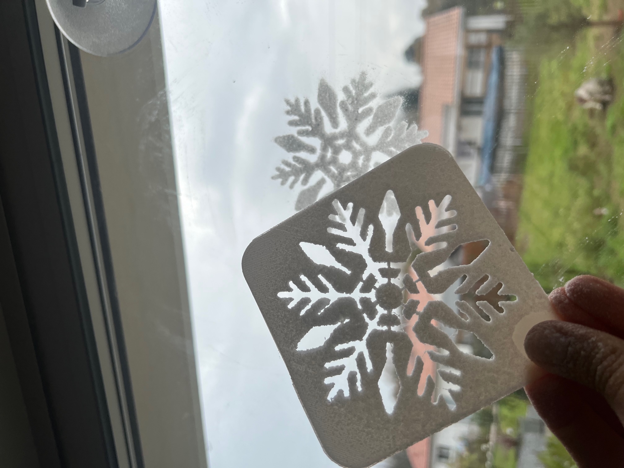 Pochoir flocon de neige by md97 | Download free STL model | Printables.com
