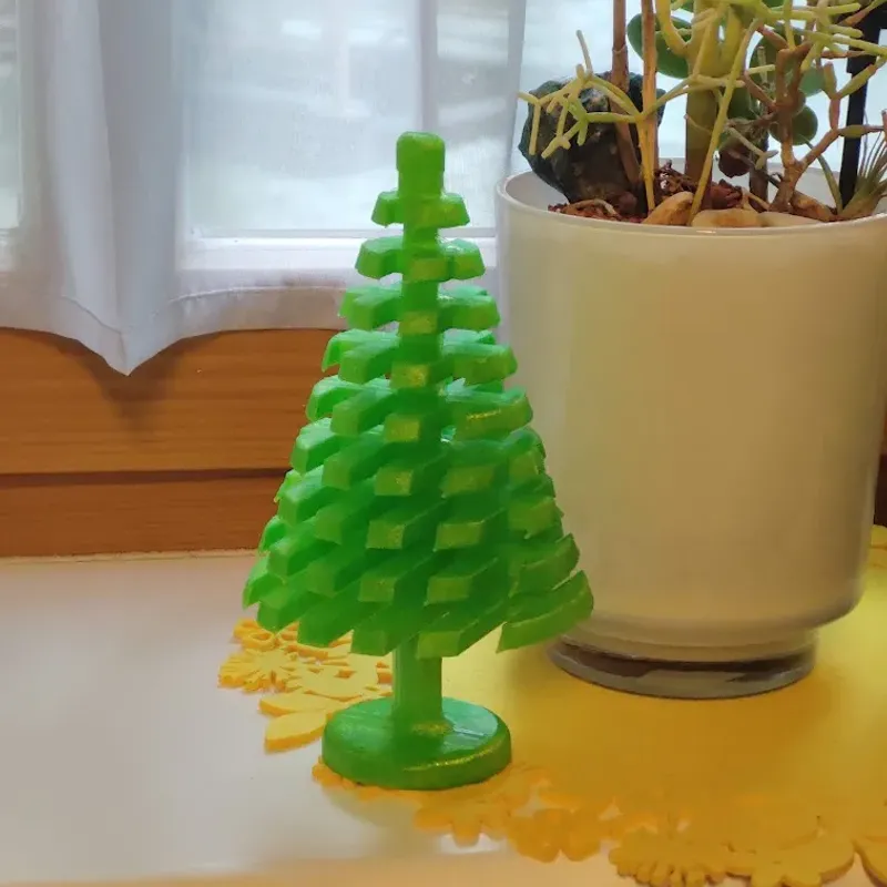 Lego inspired Spruce Tree by Markus Download free STL model