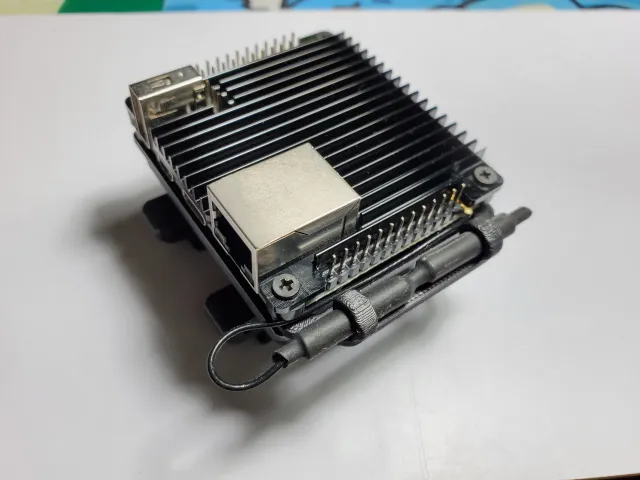 Orange Pi Zero 2 DIN Rail Clip Mount