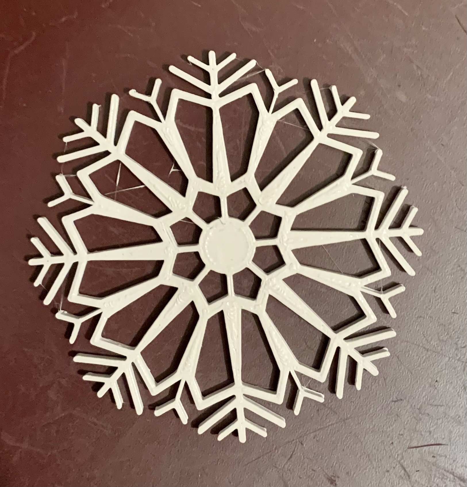 Snowflake Coaster