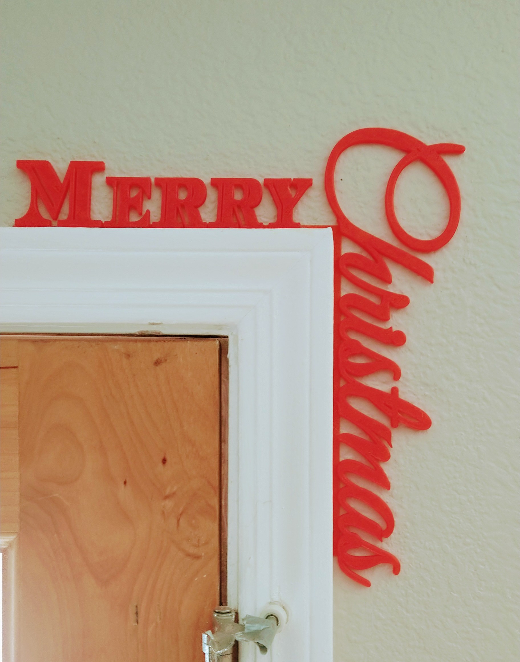 Christmas Door Corner