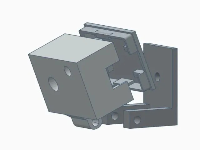 ESP32 Cam Case with Mount and USB option