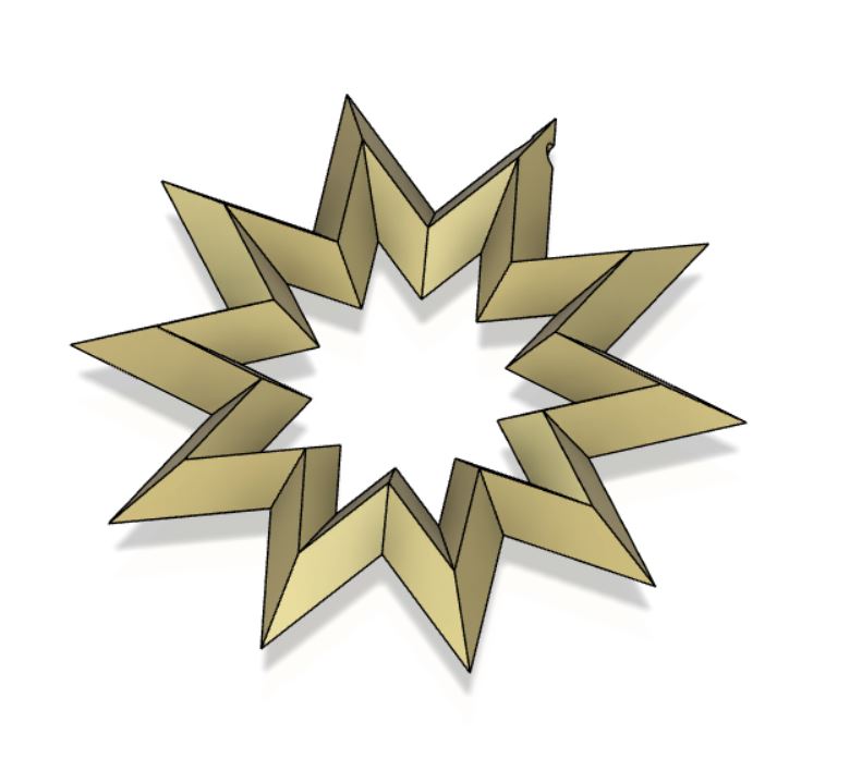 star tree ornament - Stern Baumschmuck