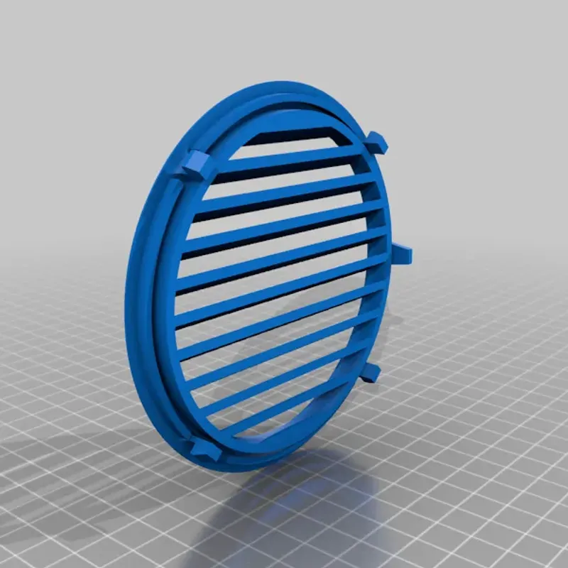 Yamaha Enticer Round Defrost Vent by Andrew Roth, Download free STL model