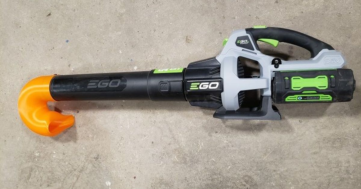 Ego Leaf Blower Gutter Attachment by Garage_Tinkerer Download free