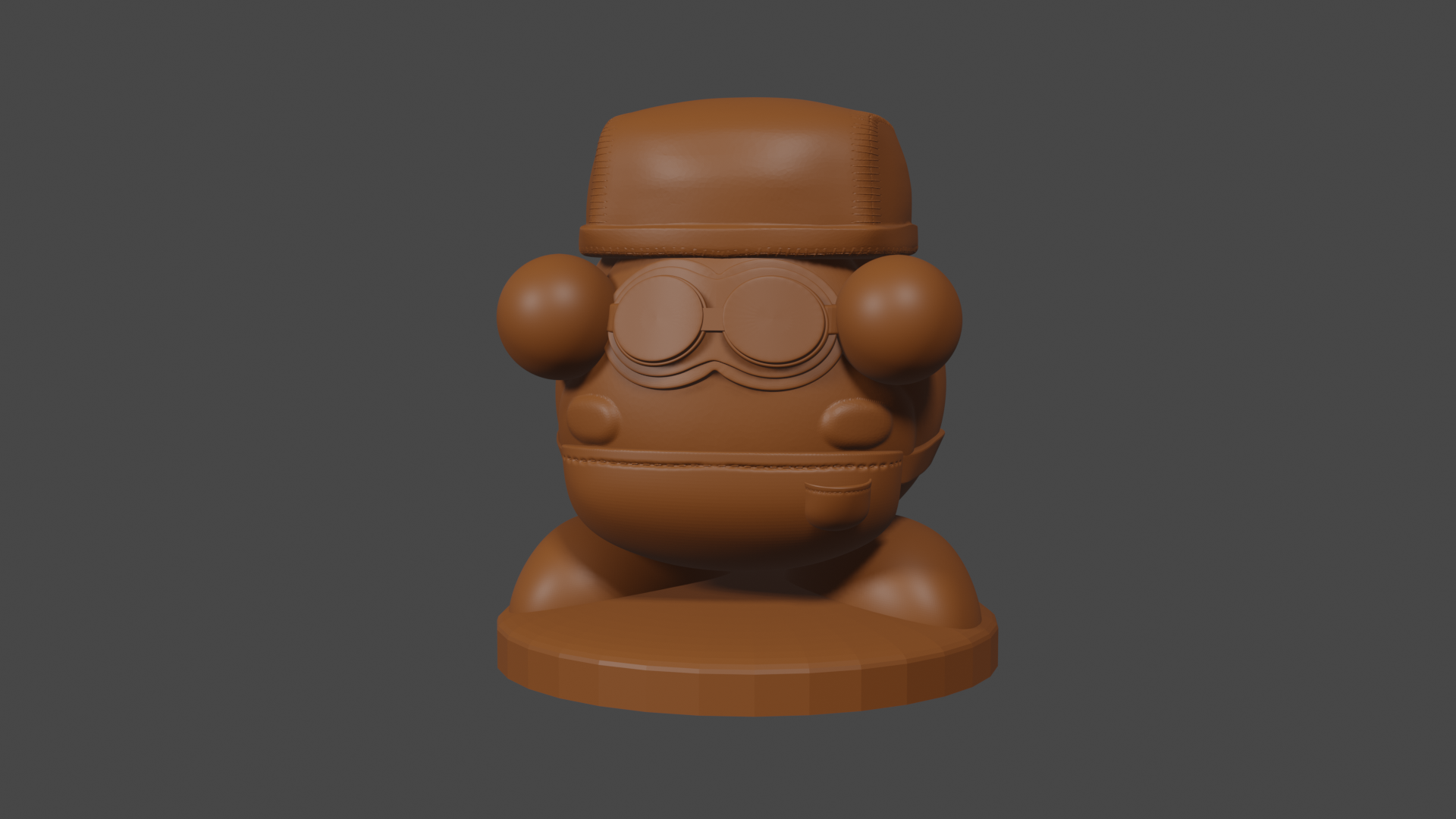 Kirby inspired, Weapons-Shop Waddle Dee, Tabletop DnD miniature