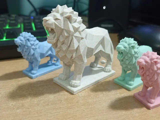 Low Poly Lion (Free To Sell)