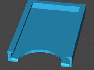 Filament Tag holder and cut out frame 40X70mm by Ovland3D | Download ...