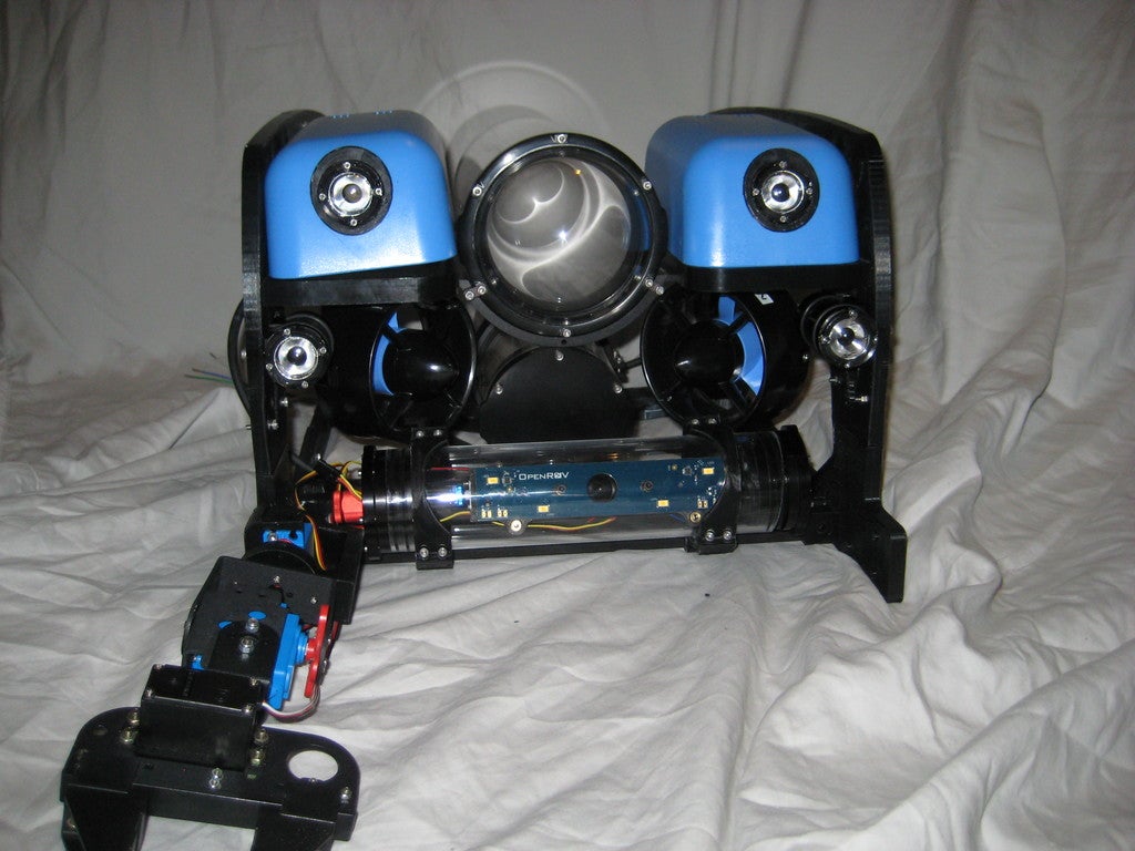 3d printed frames for a Blue Robotics Bluerov 2