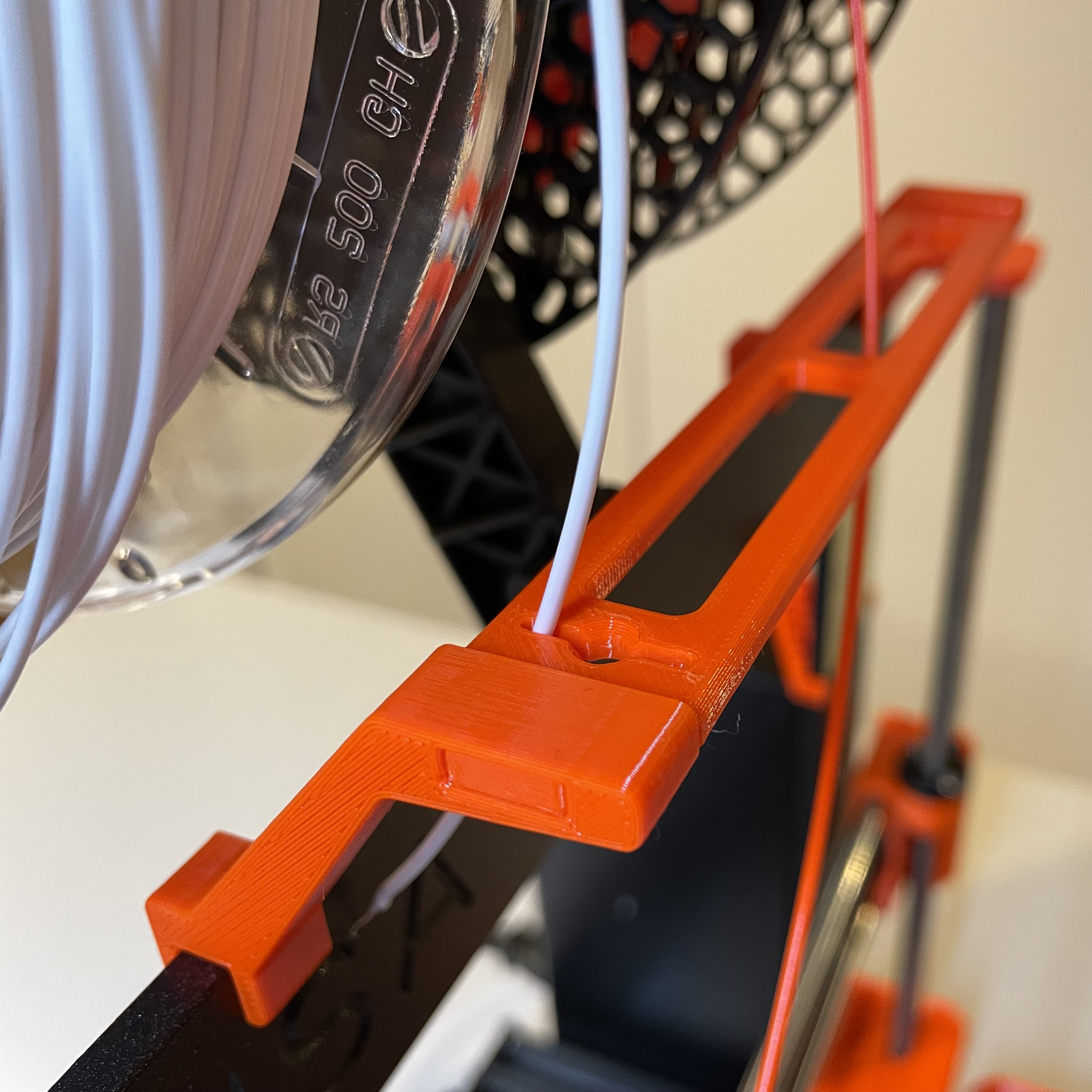 Prusa i3 MK3/S/S+ double filament guide by Mostar Download free STL