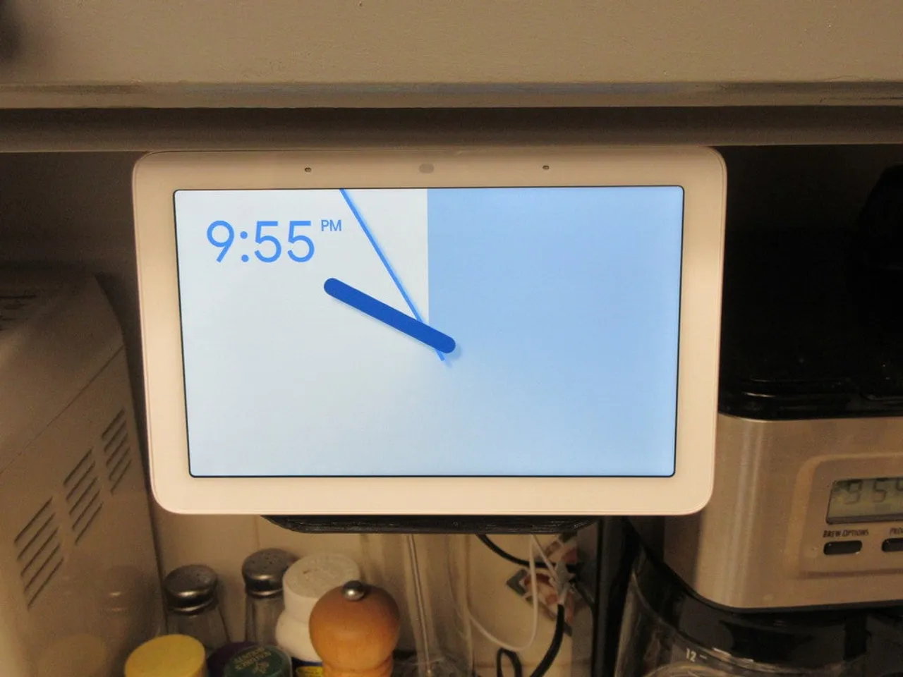 Google Nest Hub Home Under Cabinet Mount 1st & 2nd Gen Compatible All  Hardware Included Kitchen Cabinet Bracket 
