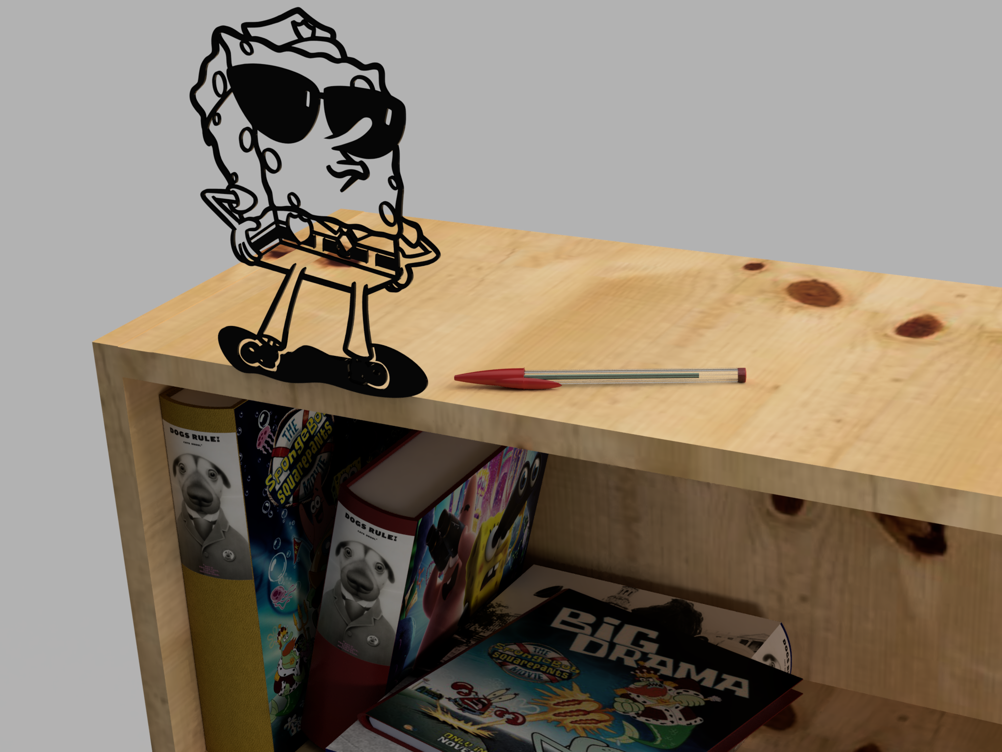Officer Sponge Bob By Joe Download Free STL Model Printables officer-sponge-bob-by-joe-download-free-stl-model-printables