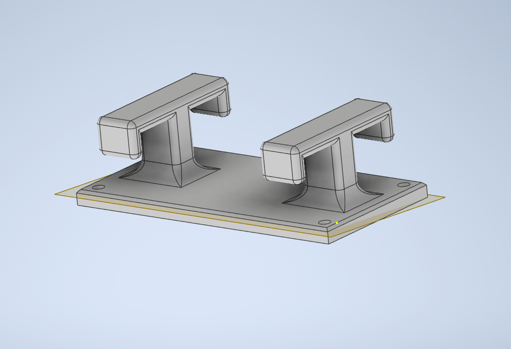 Under desk hanger