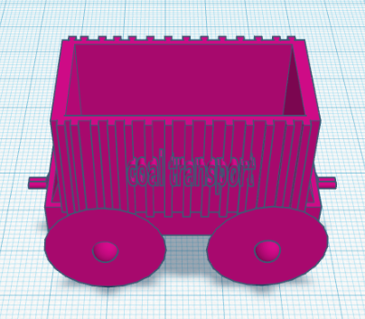 coal transport container