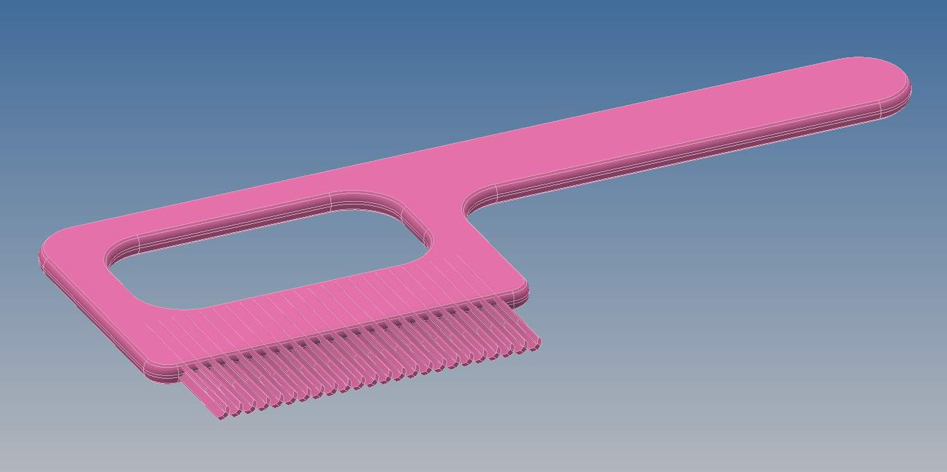 Zig-zag nit comb — miniatura 4