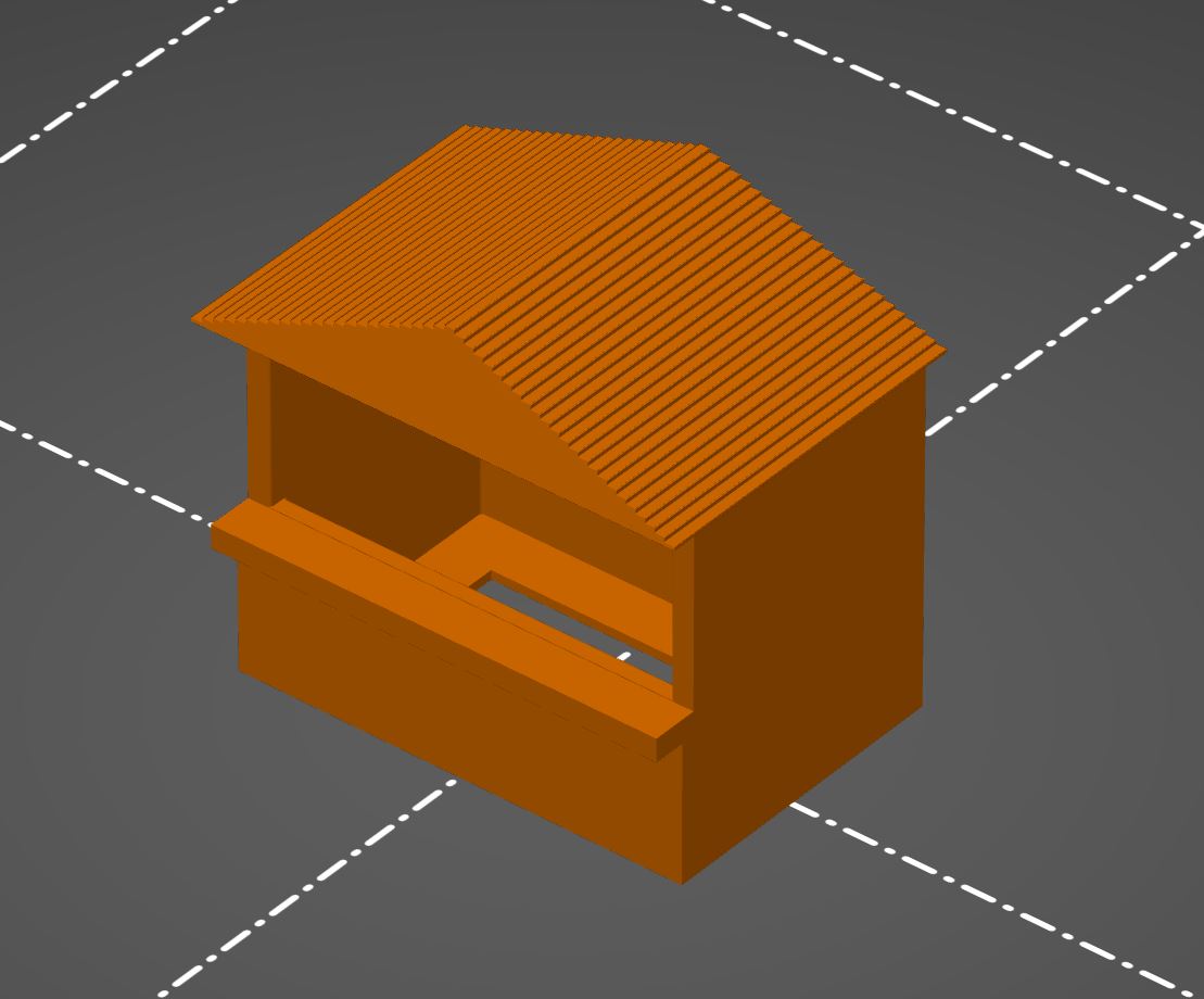 Christmas Stand Modeltrain