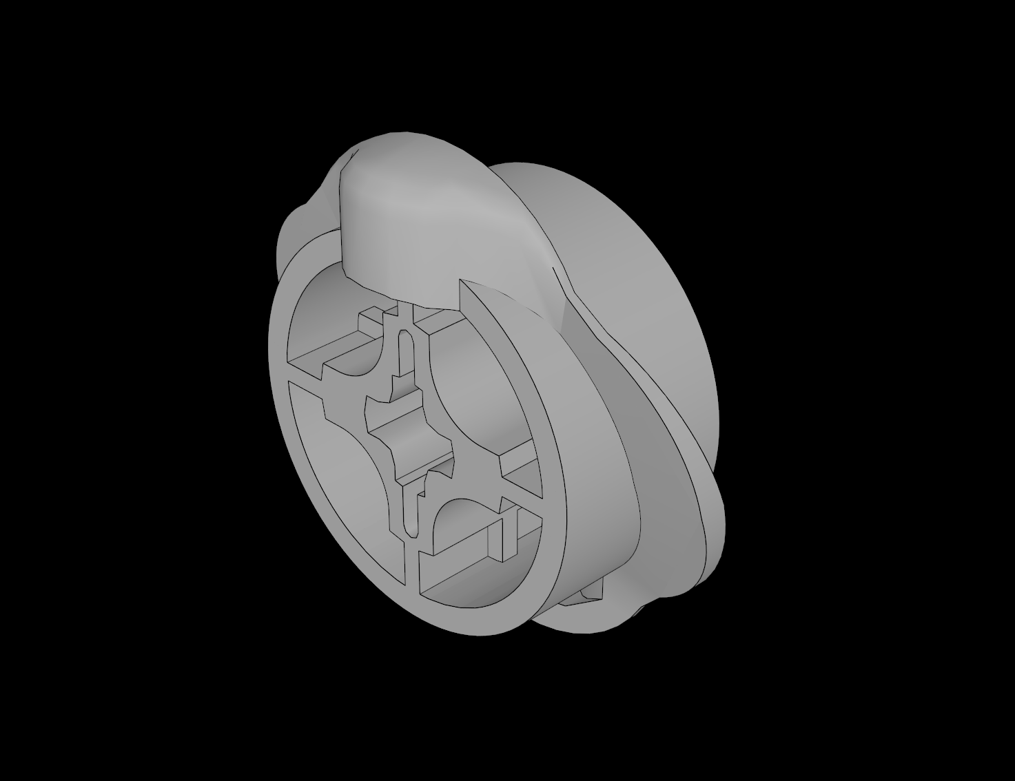 Lego Compatible (35188.dat) Technic Changeover Rotary Catch