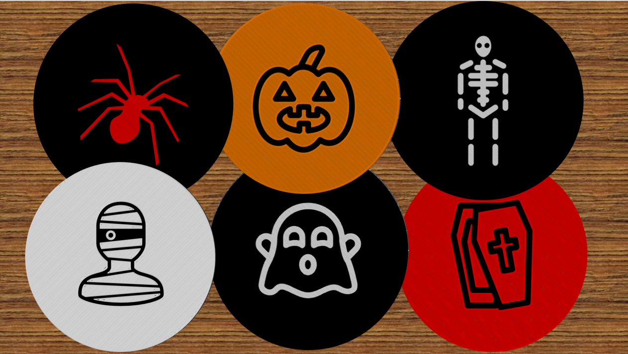 Halloween Coasters