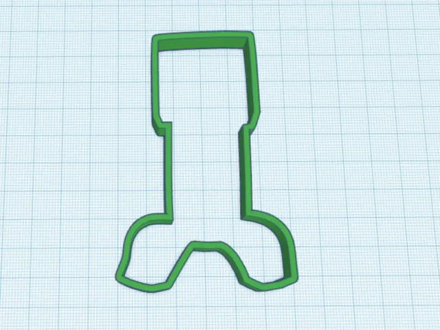 Creeper Cookie Cutter
