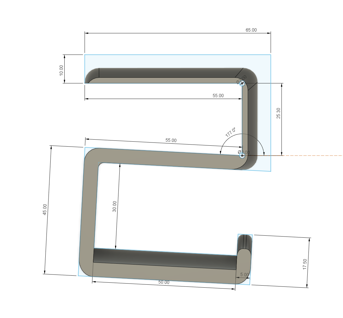 Miniatura 4 do modelo 3D Headphone Table Hook