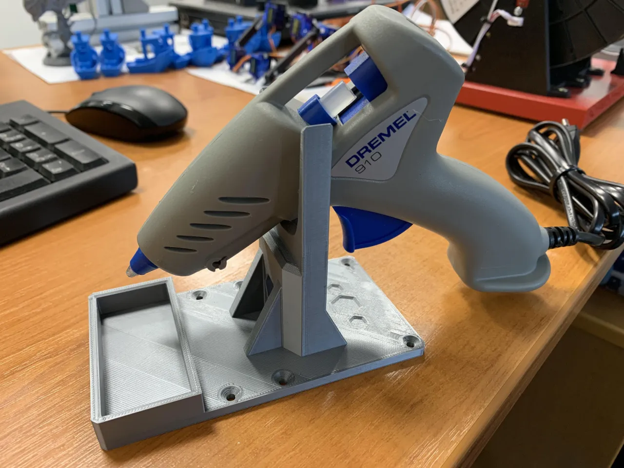 hot glue gun holder 3D Models to Print - yeggi