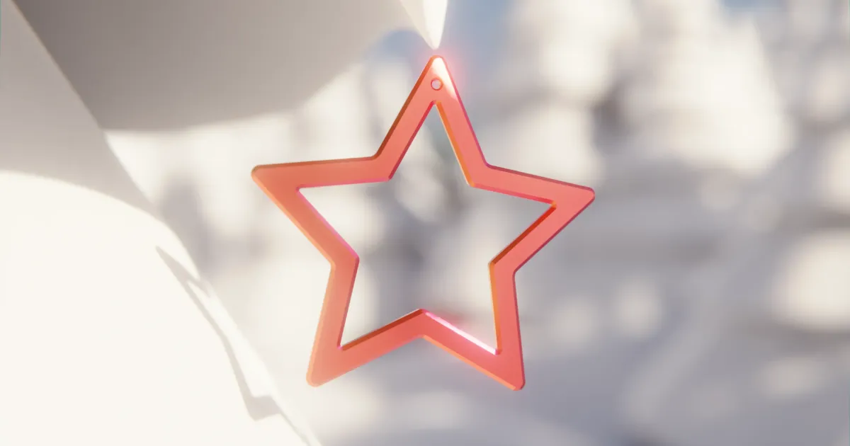 Large Five-Point Star Frames - Many Sizes with Parametric Fusion360 ...