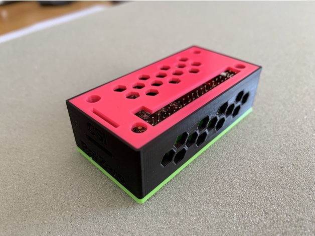 Miniatura 4 do modelo 3D Raspberry Pi Zero case