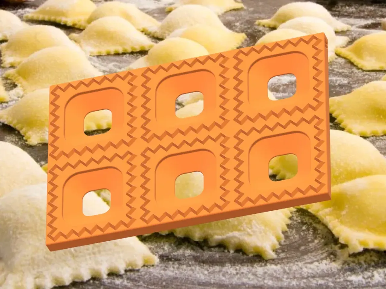 Ravioli Cutter by Wilko_SLO | Download free STL model | Printables.com