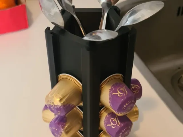 rotating capsule holder nespresso