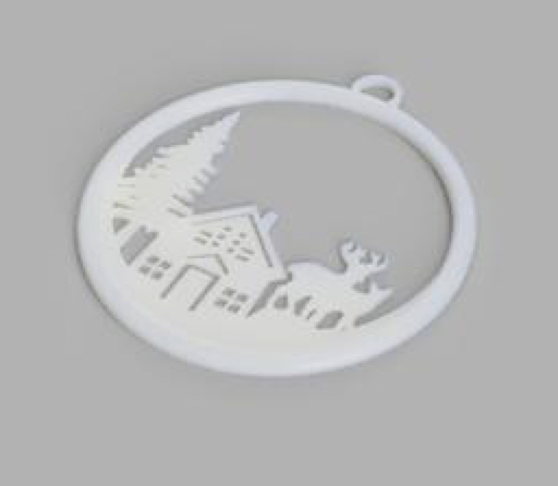 Miniatura 4 do modelo 3D Christmas Decoration