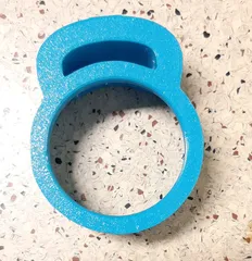 Christmas cookie cutter - dumbbell shape