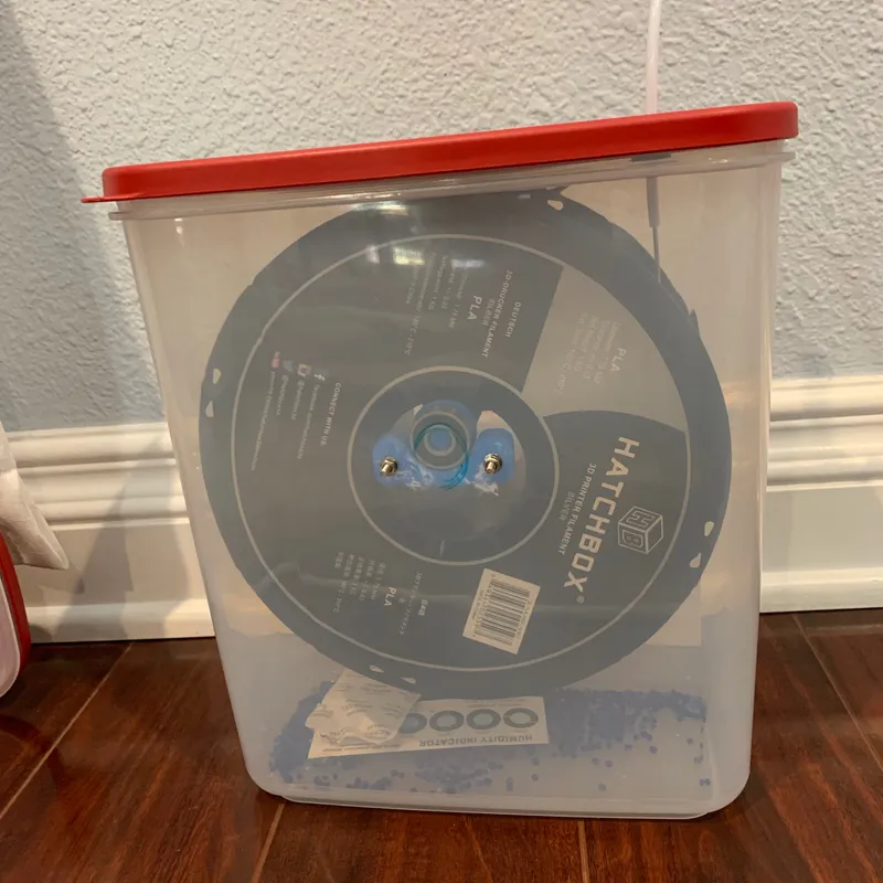 how can I make a container like this airtight for storing filament? :  r/3Dprinting