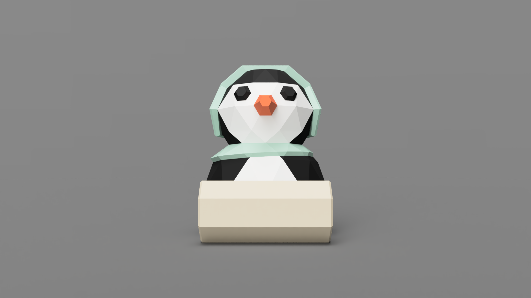 Miniatura 4 do modelo 3D Penguin 05 (SC)