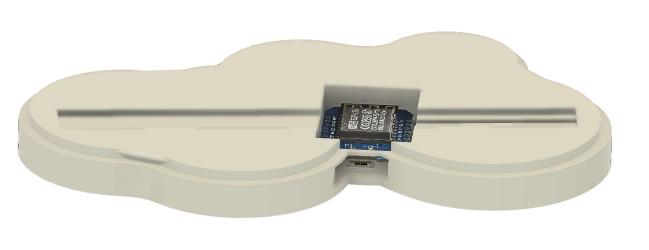 cloud light 3d model