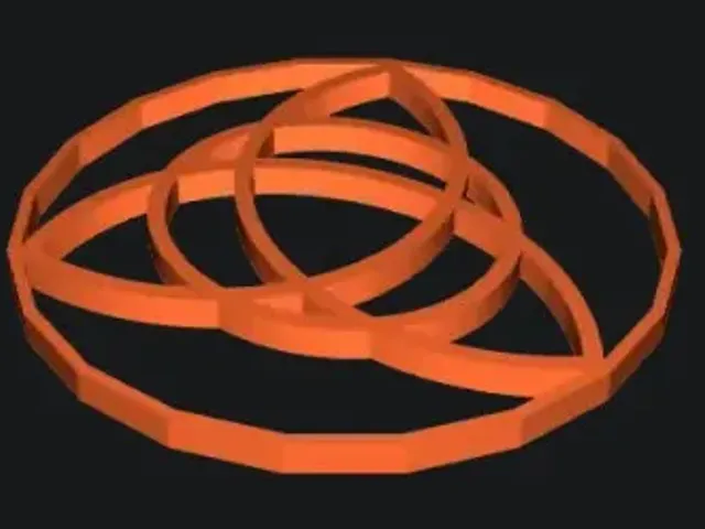 Celtic knot coaster