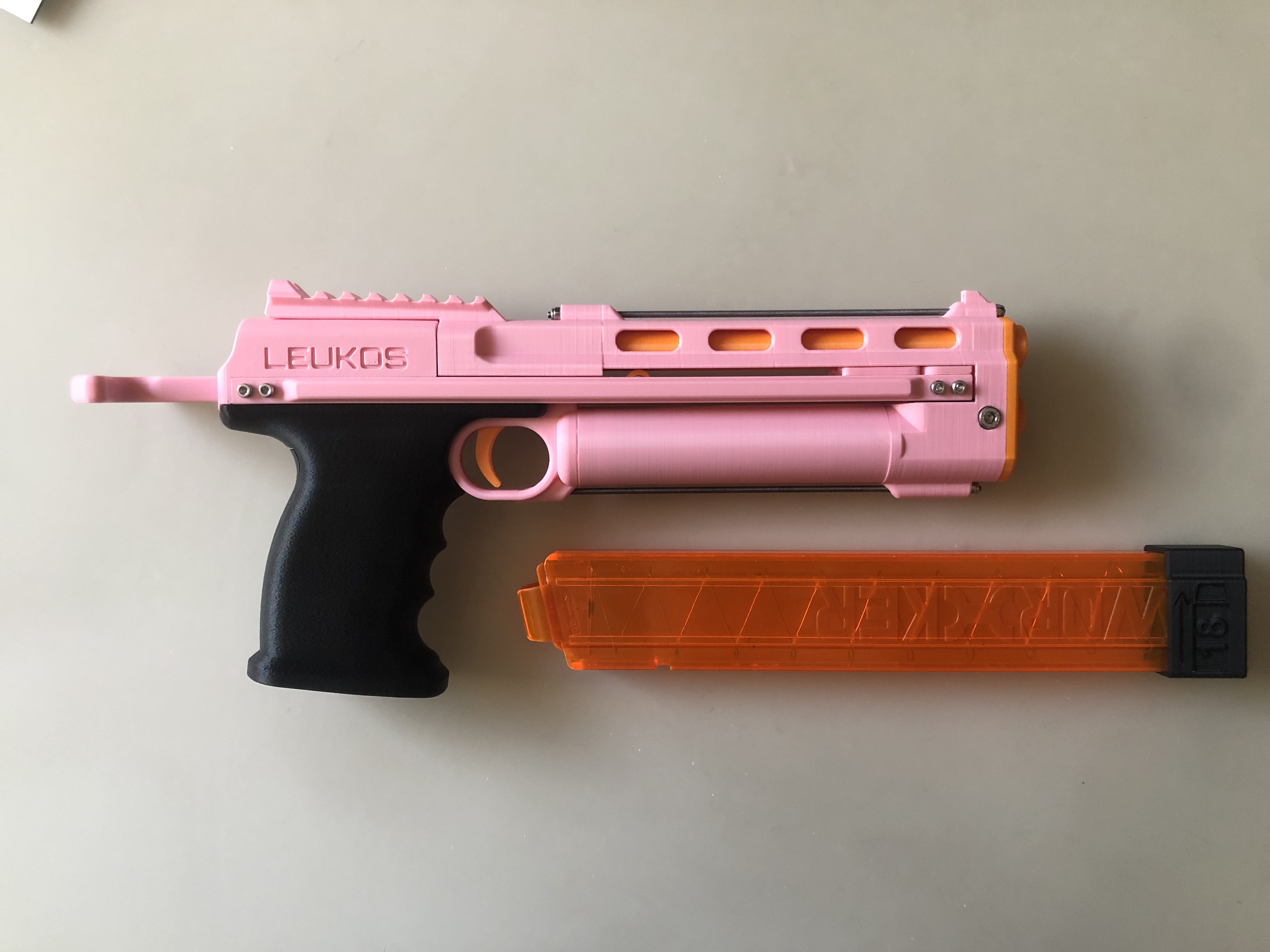 The Drawn Line (Low Hardware Nerf Pistol)