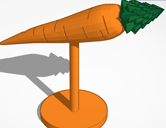 Carrot trophy/easter bunny