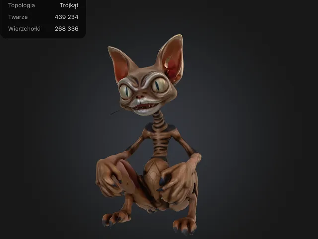 Cursed Sleep Paralysis Cat