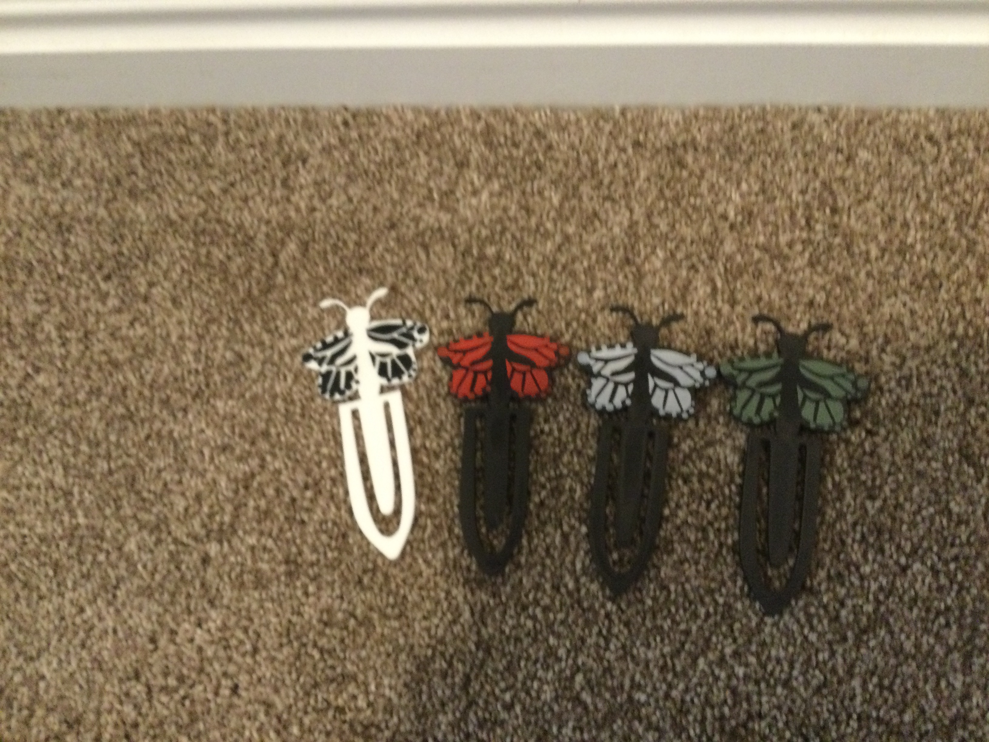 summer of the mariposas bookmark