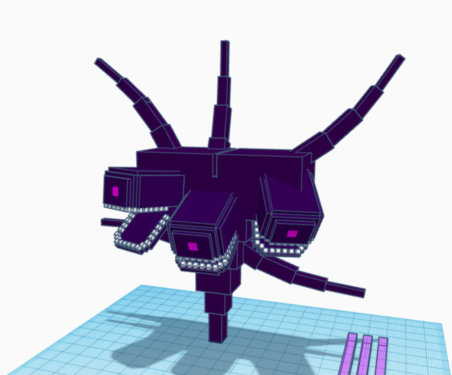 Copy of Wither Storm from Mine-Imator