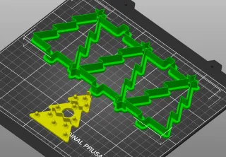 5 At-a-time Christmas Tree Cookie Cutter