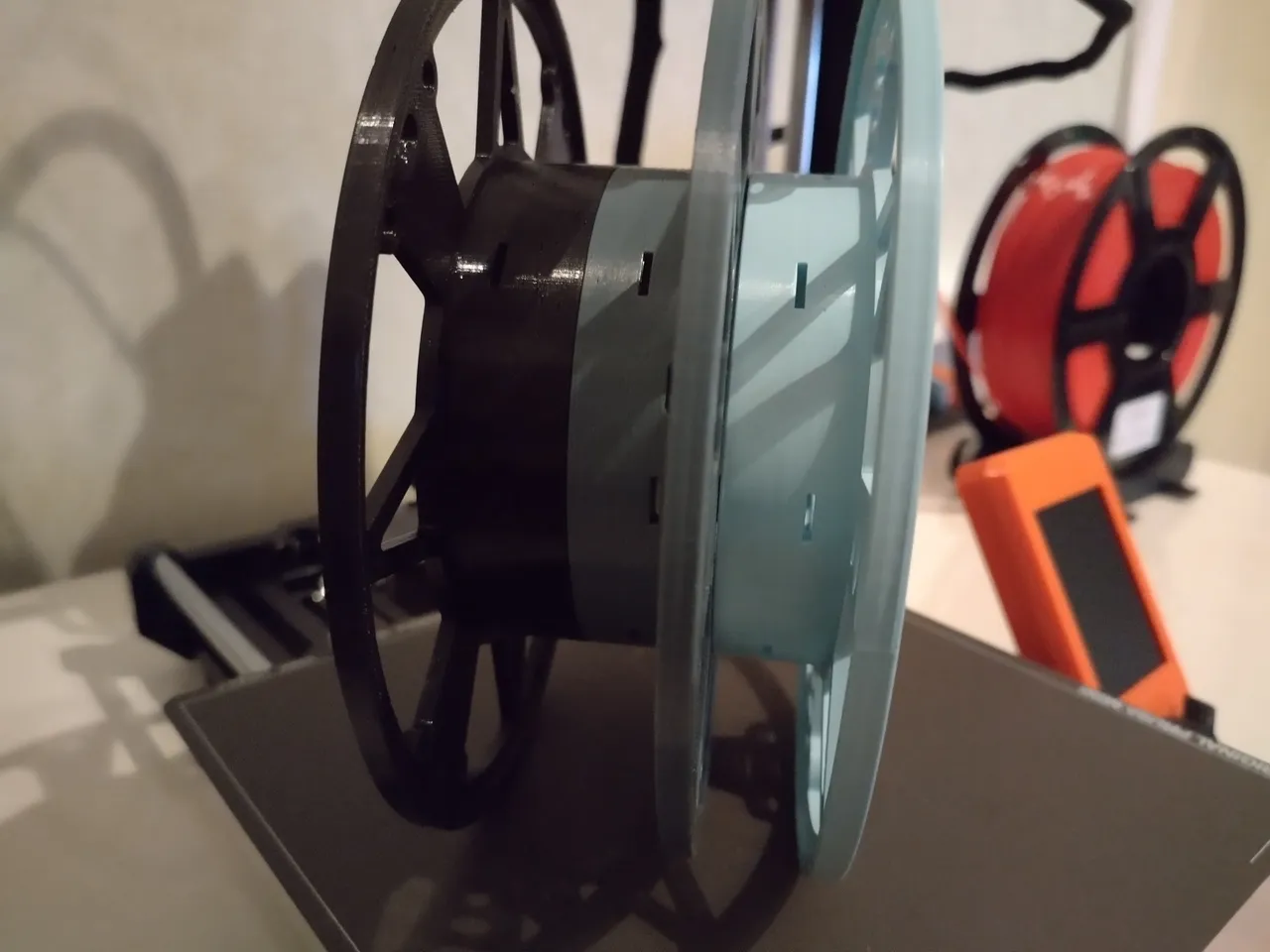filament sample spool by Klabbis | Download free STL model | Printables.com